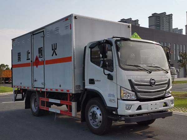 楚勝牌CSC5128XRQB6型易燃氣體廂式運輸車